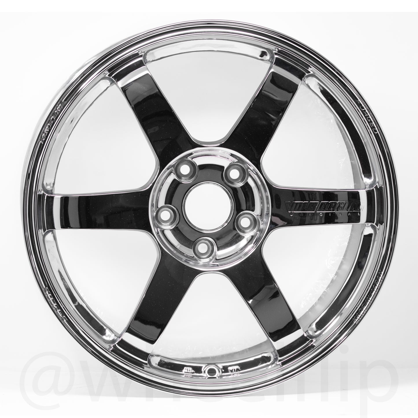 Volk Racing TE37 Saga S-Plus 18x9.5 +38 5x114.3 Chrome Plating (SET)
