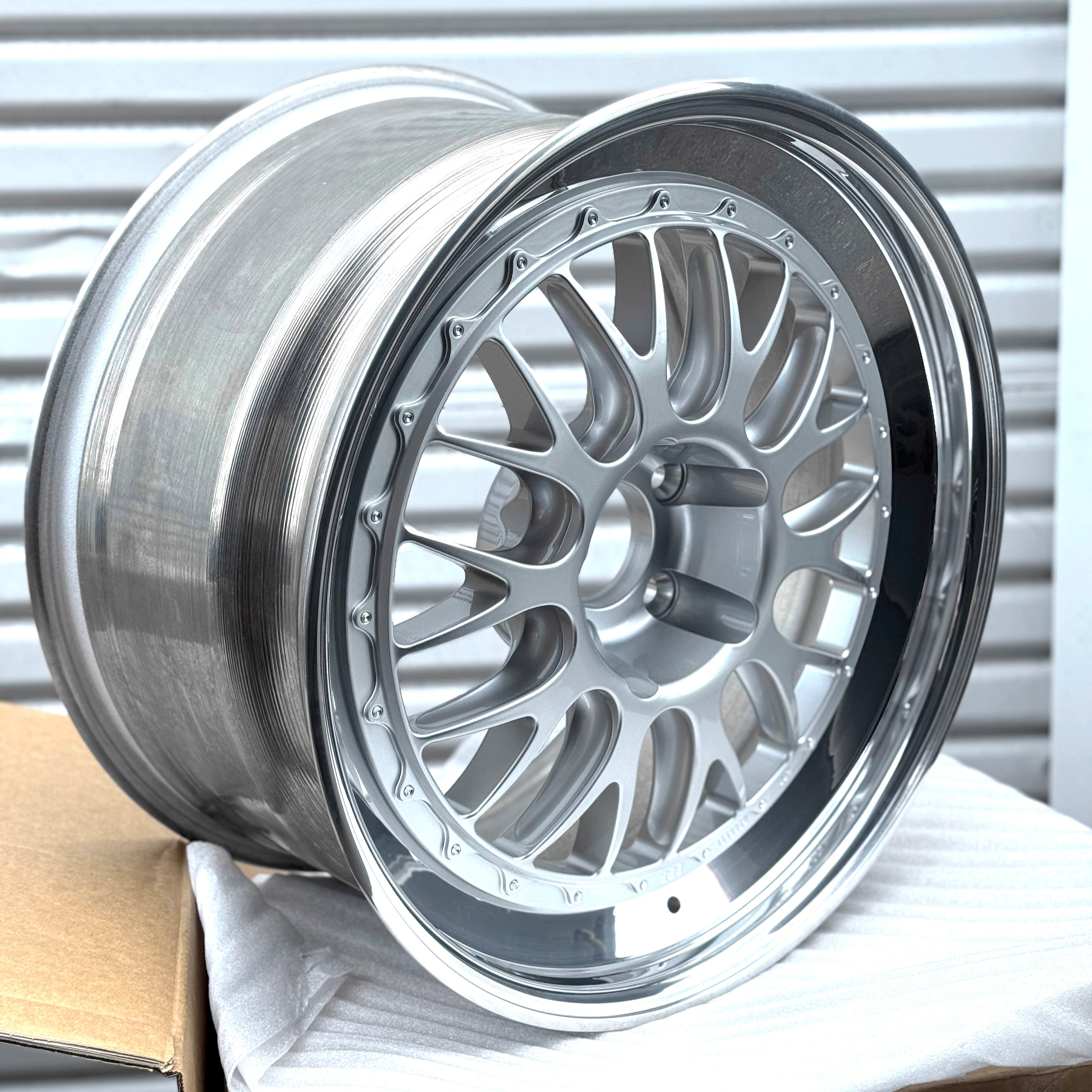 BBS E88 19x9.5 +17, 19x10.5 +36 5x120 Silver (SET) – WheelFlip