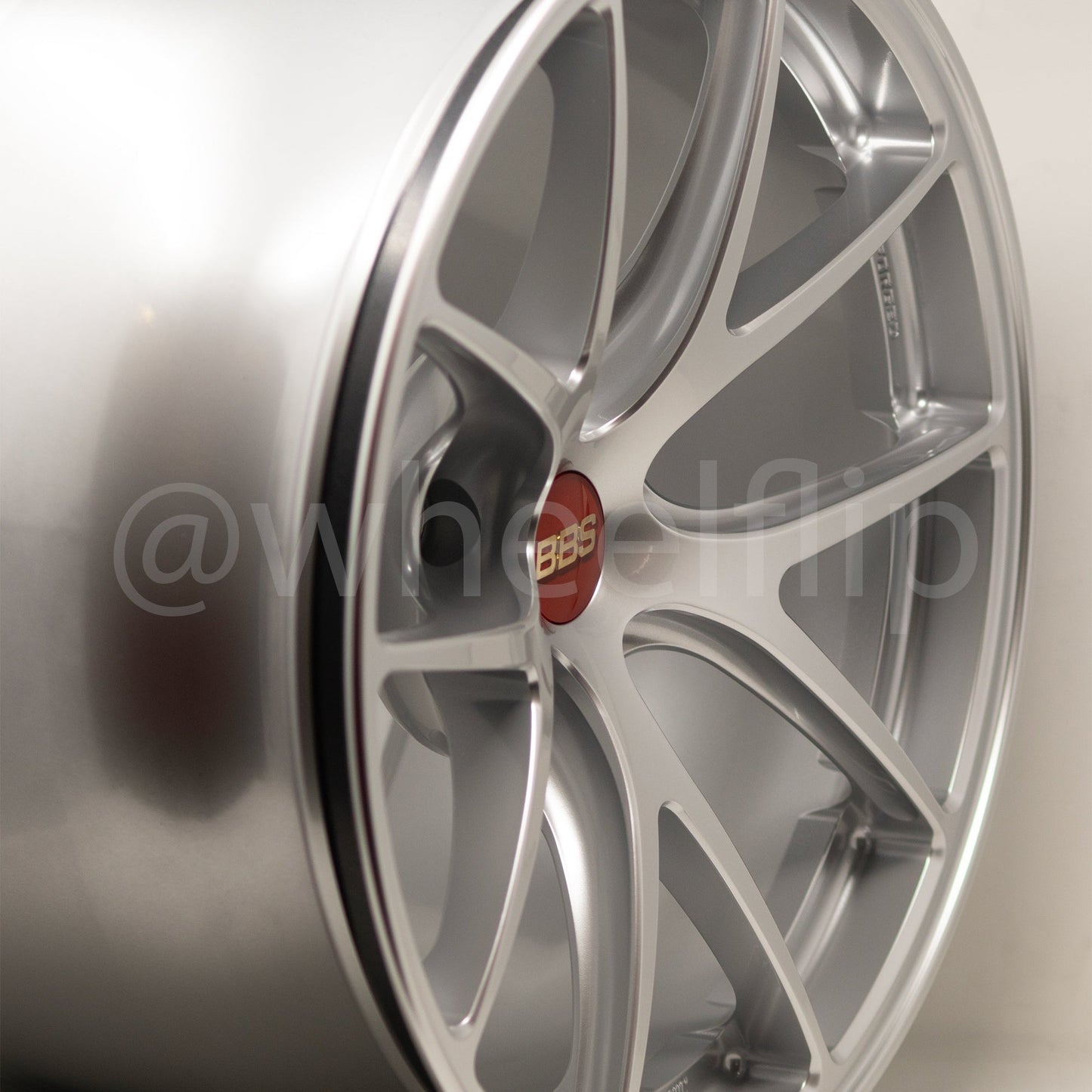 BBS RI-A 18x10 +25, 18x11 +37 5x120 Diamond Silver (SET)