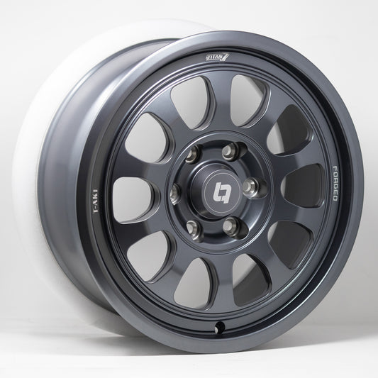 Titan 7 T-AK1 17x7.5 +42 6x130 Satin Titanium for Mercedes Sprinter (SET)