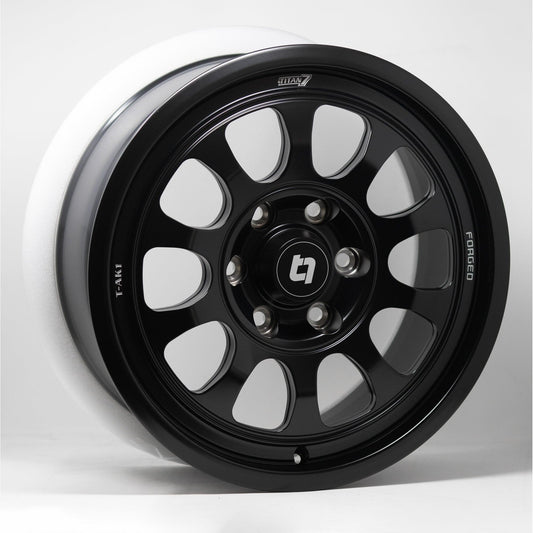 Titan 7 T-AK1 17x7.5 +42 6x130 Machine Black for Mercedes Sprinter (SET)