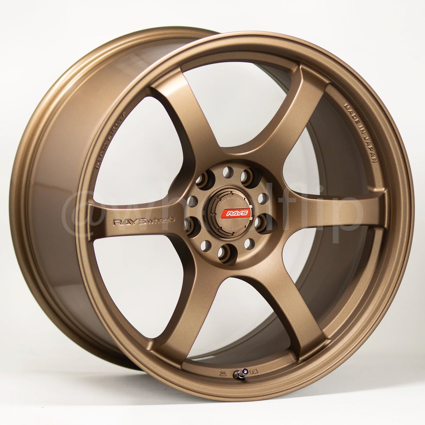 Gram Lights 57DR 18x9.5 +22 5x114.3 Bronze 2 (SET)