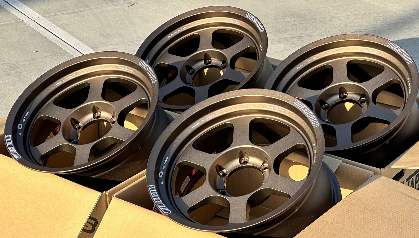 Volk Racing TE37XT M-Spec 18x9 -1 6x135 Bronze (SET)