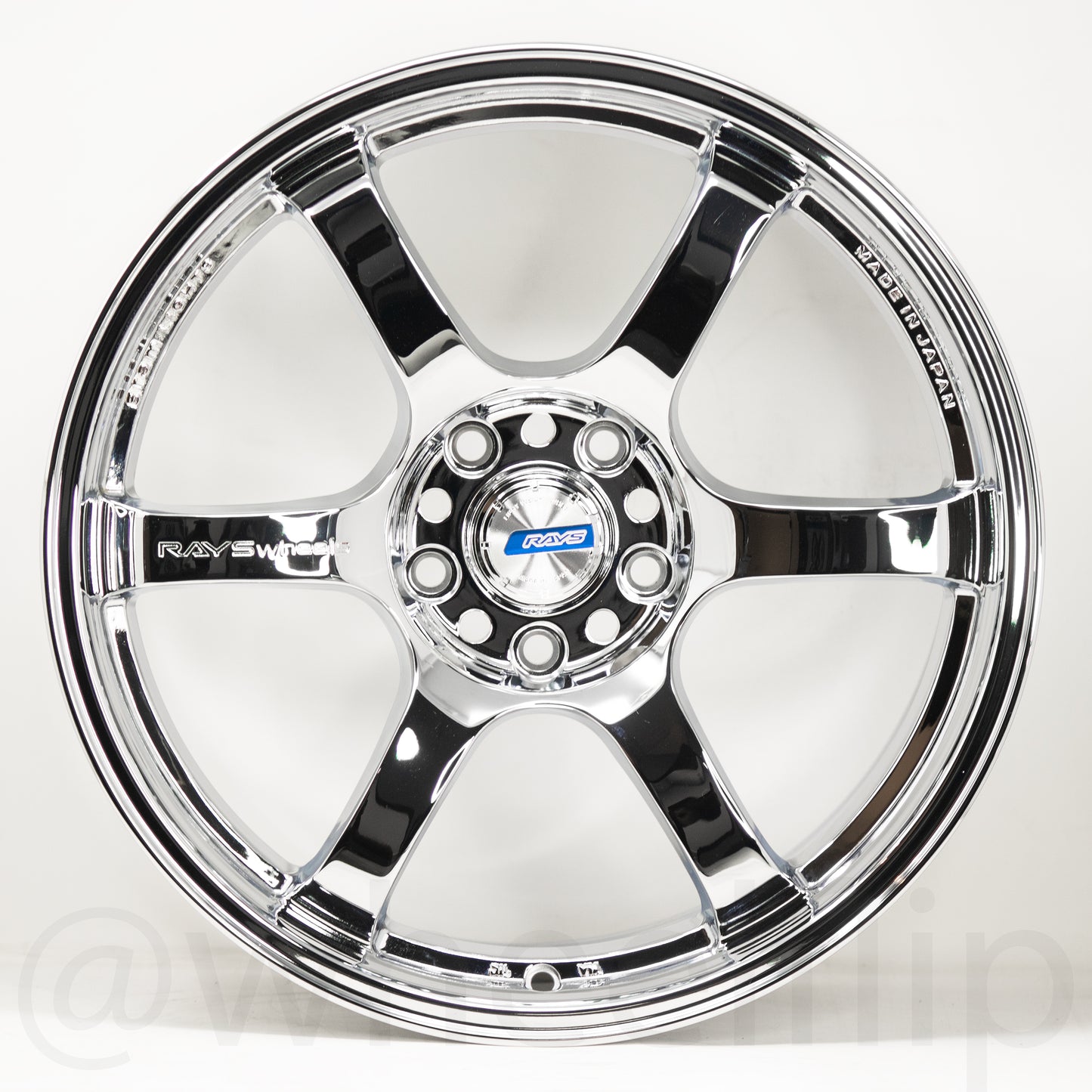 Gram Lights 57DR 18x9.5 +22 5x114.3 Chrome Plating (PAIR)