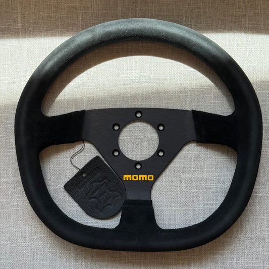 Momo MOD. 88 Steering Wheel 320 mm - Black Suede/Black Spokes (R1988/32S)