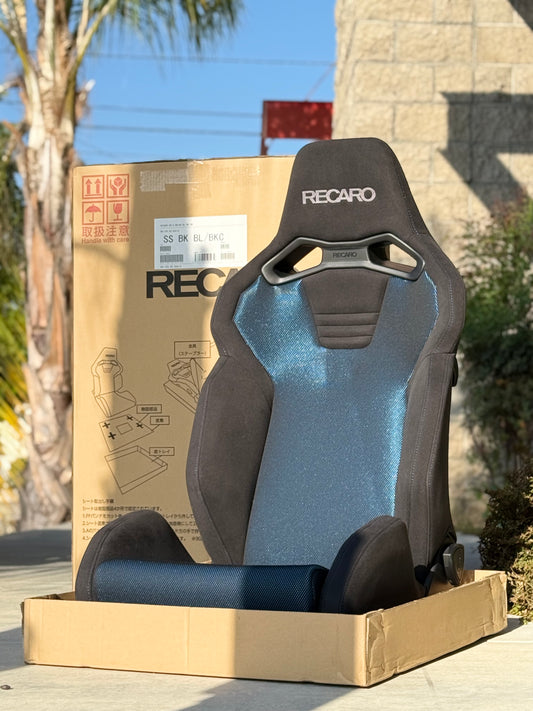Recaro SR-S BK100 Sport Seat - Blue / Black