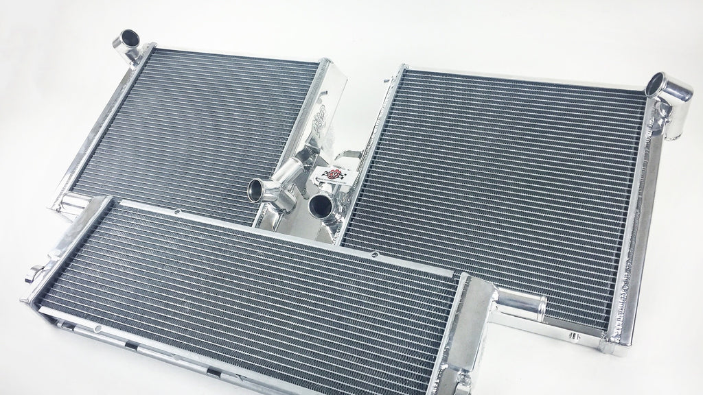 CSF All Aluminum High Performance Radiator - Right Side | 996 997 Turbo / GT