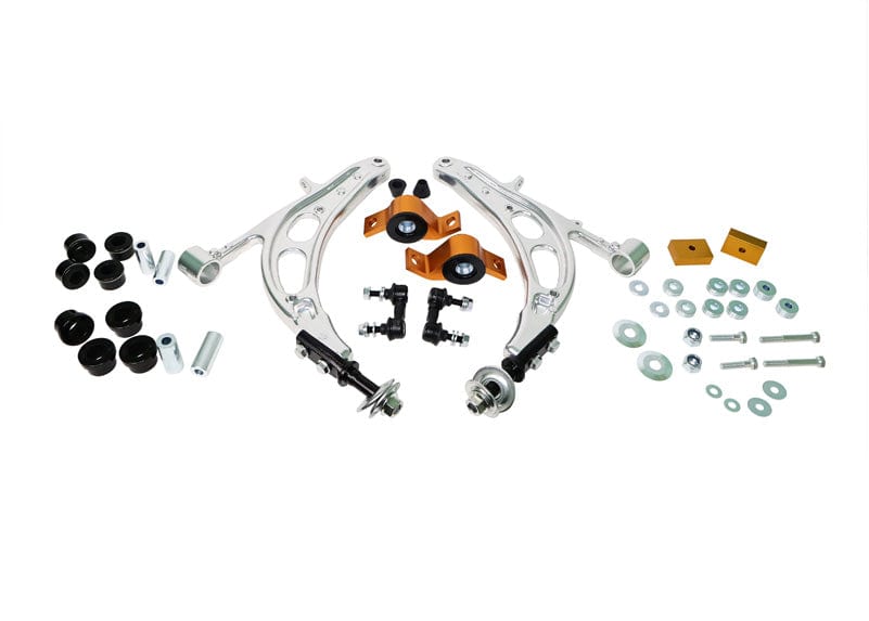 Whiteline Front Lower Street Performance Alloy Control Arm Kit - Subarau Impreza 1993-2007