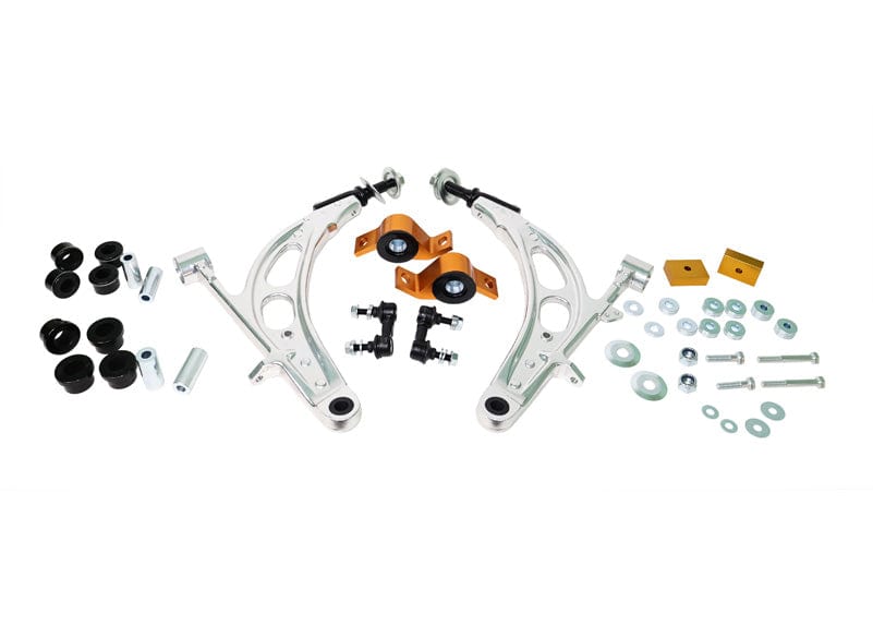 Whiteline Front Lower Street Performance Alloy Control Arm Kit - Subarau Impreza 1993-2007