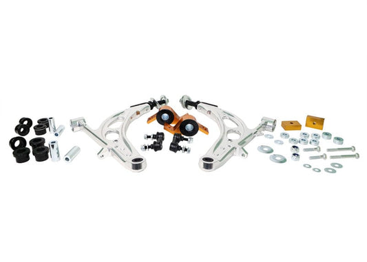 Whiteline Front Lower Street Performance Alloy Control Arm Kit - Subarau Impreza 1993-2007