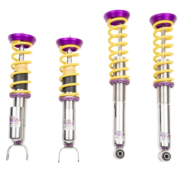 KW Suspensions KW V3 Coilover Kit Bundle - Chevrolet Corvette Stingray C8; with magnetic ride, without OE noselift