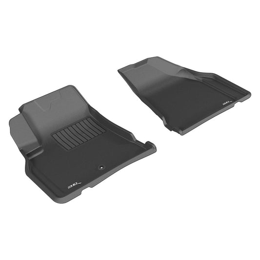 3D MAXpider KAGU 1st Row Floormat - Black | 2008-2017 Buick/Chevrolet/GMC Enclave/Traverse/Acadia (L1BC02211509)