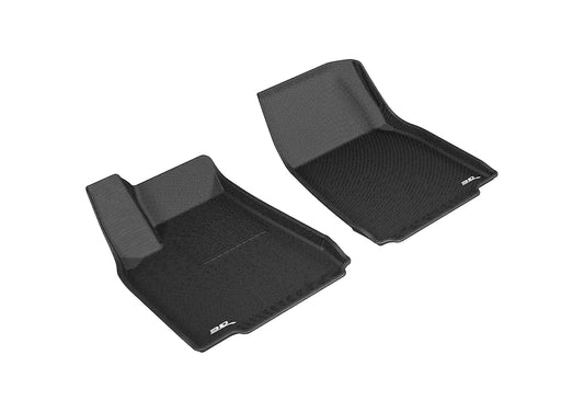 3D MAXpider KAGU 1st Row Floormat - Black | 2016-2020 Tesla Model X (L1TL00111509)