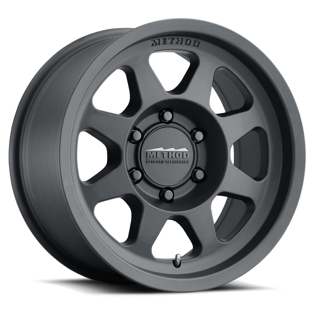 Method 701 | Matte Black | 17x8.5 | 5x150 | 0/4.75" | MR70178558500