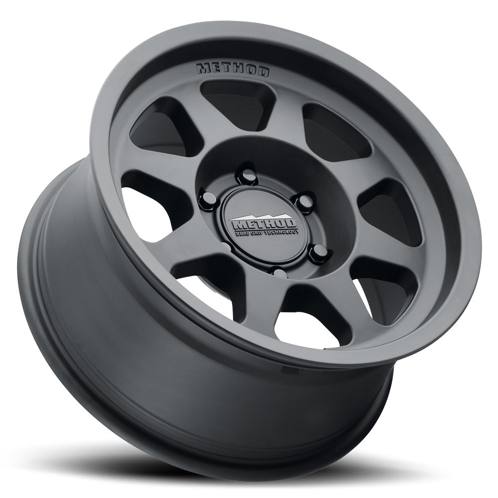 Method 701 | Matte Black | 17x8.5 | 5x150 | 0/4.75" | MR70178558500