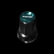 Project Mu Super Lock Nut 7 Type-M (Black / Green Cap) - 12x1.25