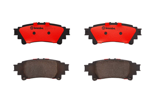 Brembo 16-17 Lexus GS200t Premium NAO Ceramic OE Equivalent Pad - Rear