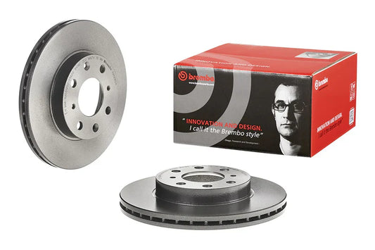 Brembo PRIME UV Coated Front Disc Brake Rotor | 1994 Honda Civic Si & 1996 Honda Civic Del Sol Si (09.5285.11)