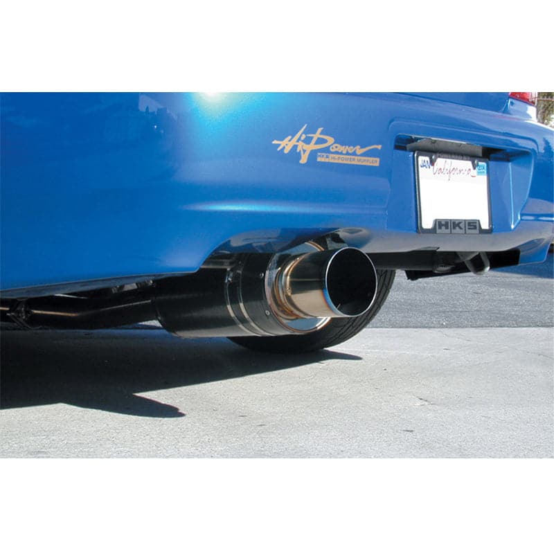 HKS Carbon-Ti Exhaust - Subaru WRX / STI 02-07