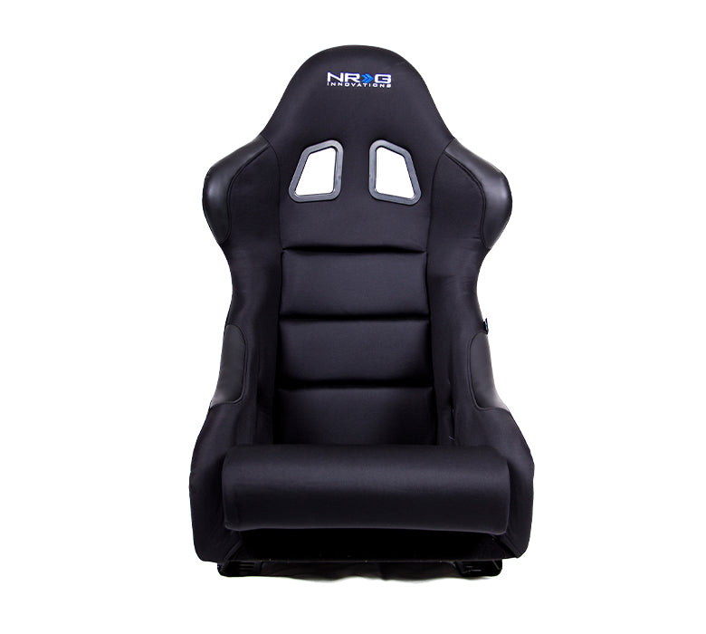 NRG Fiber Glass Bucket Seat with Carbon Fiber Medium