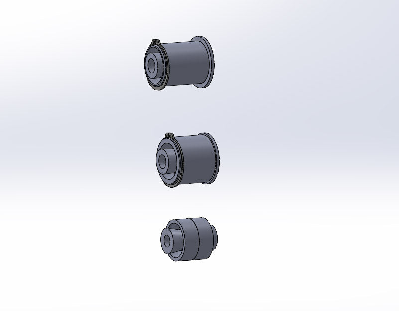 SPL Parts Front Lower Control Arm Bushing Kit - 2017-2020 Fiat 124 Spider (NF)