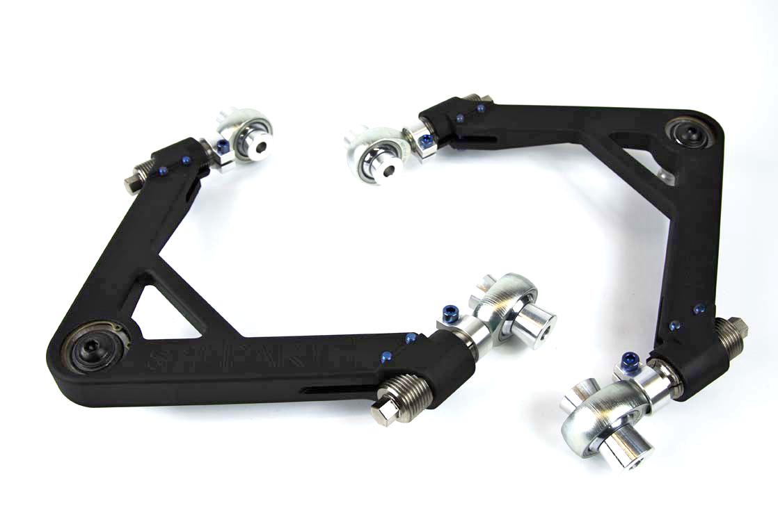 SPL Parts Front Upper Camber/Caster Arms - 2009-2020 Nissan 370Z (Z34)