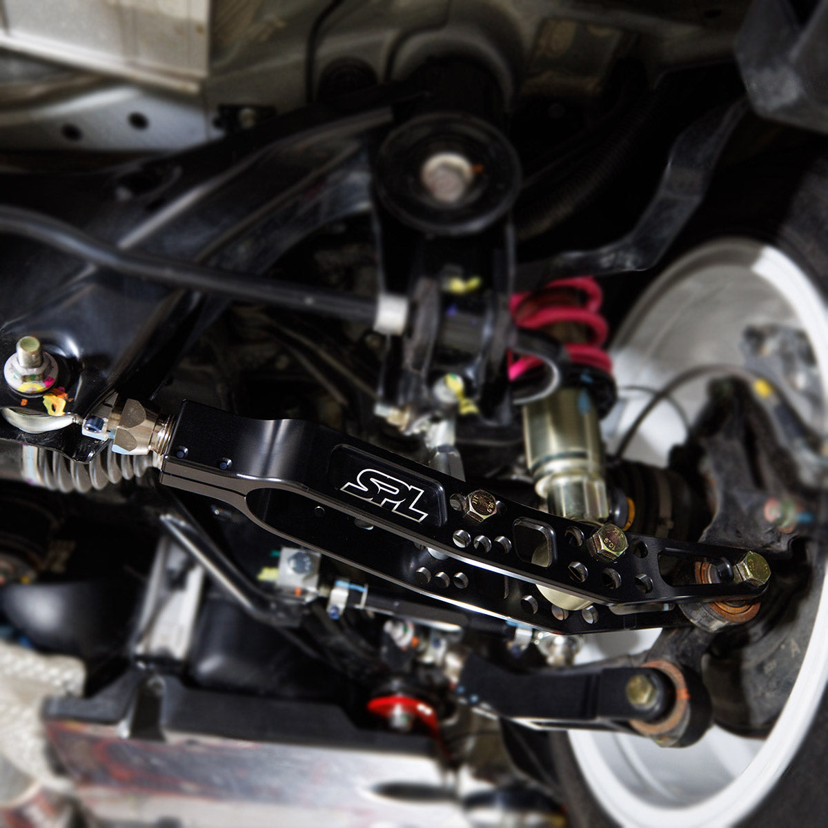 SPL Parts Titanium Rear Lower Control Arms - 2008-2021 Subaru Impreza WRX (GR/VA)