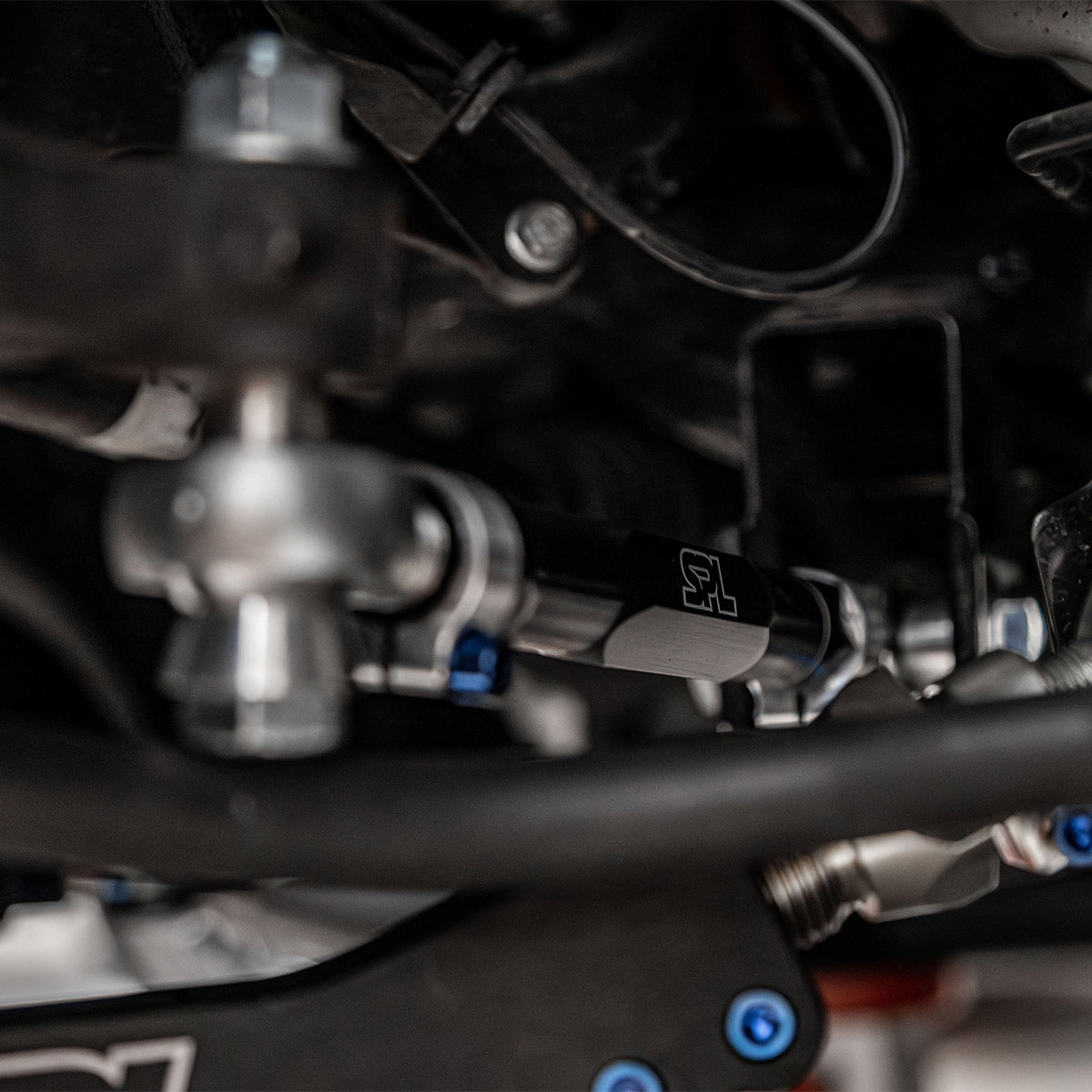 SPL Parts Titanium Rear Toe Arms w/Eccentric Lockout - 2008-2021 Subaru WRX STI (GR/VA)