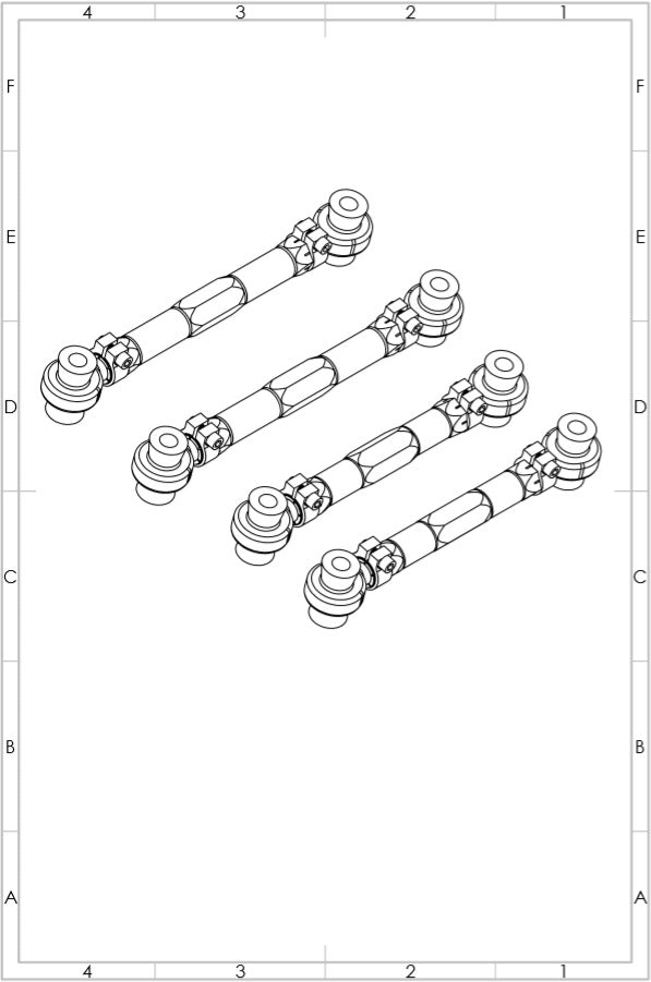 SPL Parts Adjustable Rear Upper Camber Arm Set - 2006 BMW 330i (E90)