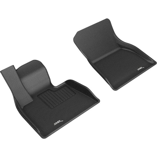 3D MAXpider KAGU 1st Row Floormat - Black | 2019-2020 BMW X5 (G05)/X7 (G07) (L1BM10211509)