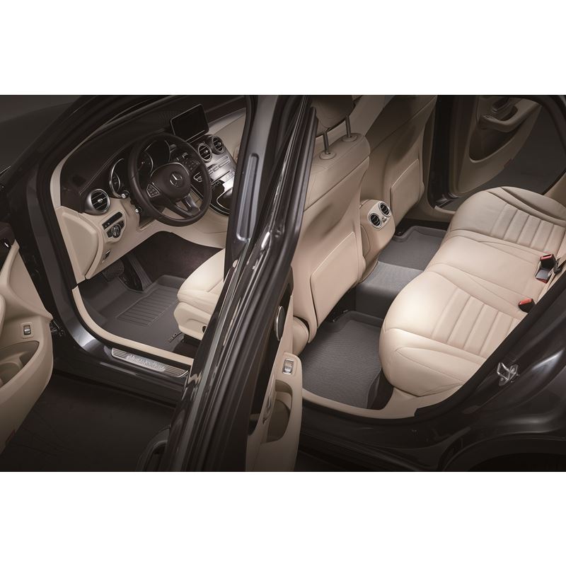 3D MAXpider KAGU 1st & 2nd Row Floormats - Gray | 2017-2020 Chevrolet Bolt Ev (L1CH08701501)