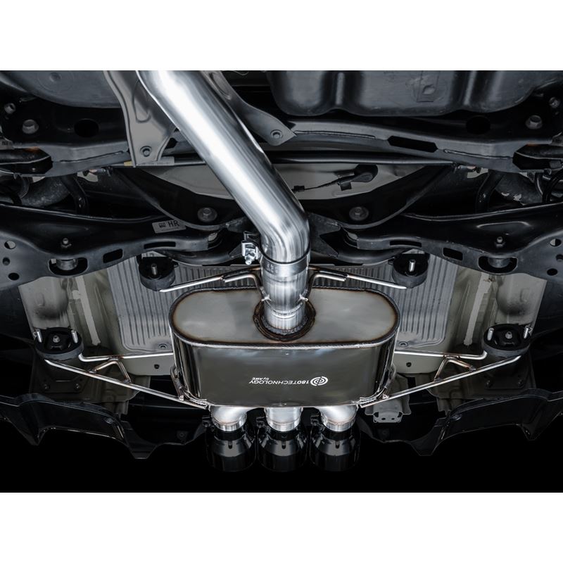 AWE Tuning Touring Edition Exhaust w/ Triple Diamond Black Tips for 2024 Acura Integra Type S DE5 FWD (3015-53335)