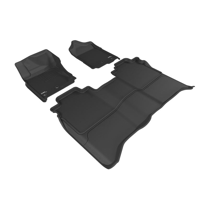 3D MAXpider KAGU Black R1 R2 (Without Storage Box) | 16-24 Nissan Titan Crew Cab (L1NS08401509)
