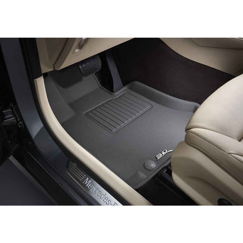 3D MAXpider KAGU 1st Row Floormat - Gray | 2017-2020 Chevrolet Bolt Ev (L1CH08711501)