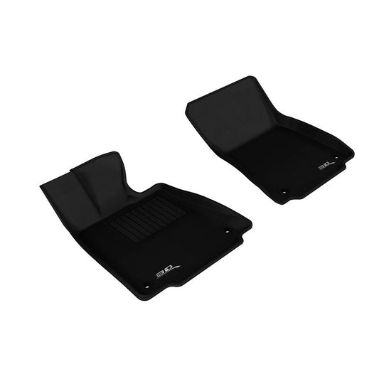 3D MAXpider KAGU 1st Row Floormat - Black | 2014-2020 Lexus IS (L1LX03411509)