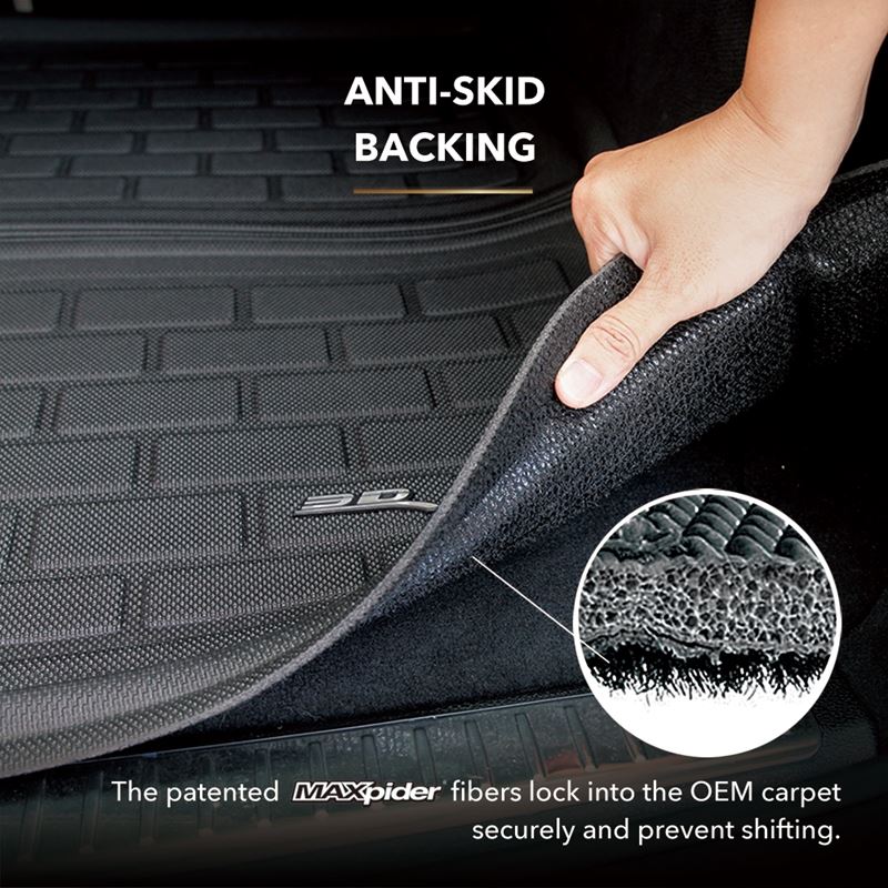 3D MAXpider KAGU Black Seat Back Protector | 22-24 Kia Ev6 (Q1KA0711309)