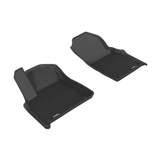 3D MAXpider KAGU 1st Row Floormat - Black | 2017-2020 Audi Q7/Q8 (L1AD04011509)