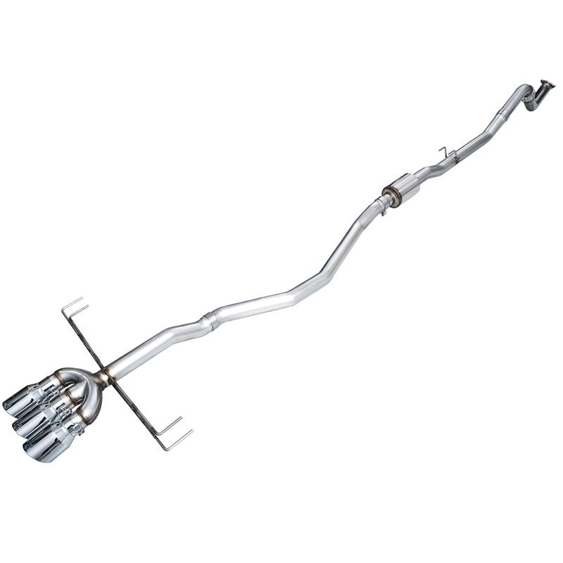 AWE Tuning Track Edition Exhaust w/ Triple Chrome Silver Tips for 2024 Acura Integra Type S DE5 FWD (3020-52335)