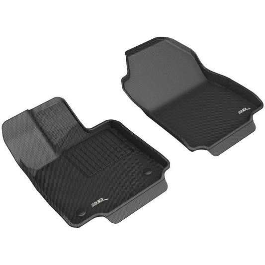 3D MAXpider KAGU 1st Row Floormat - Black | 2019-2020 Toyota RAV4 (L1TY25411509)