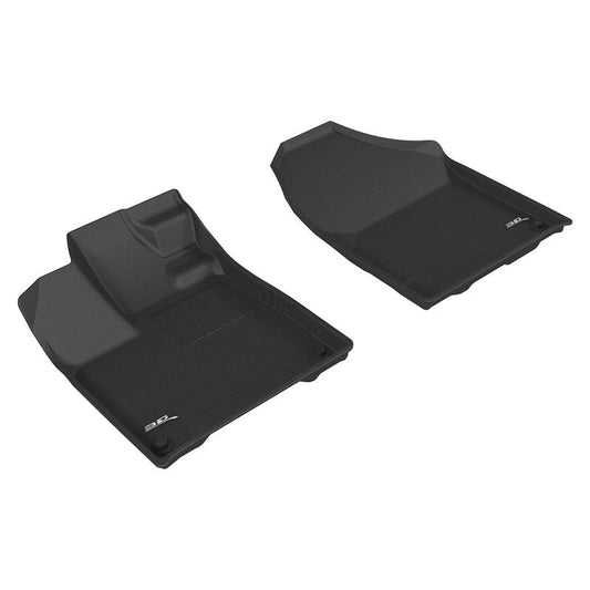 3D MAXpider KAGU 1st Row Floormat - Black | 2016-2020 Honda Pilot/Passport (L1HD07311509)