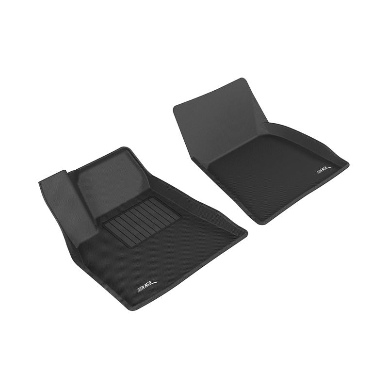 3D MAXpider KAGU 1st Row Floormat - Black | 2012-2014 Tesla Model S (L1TL00011509)