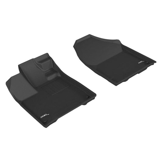3D MAXpider KAGU 1st Row Floormat - Black | 2017-2020 Honda Ridgeline (L1HD08311509)