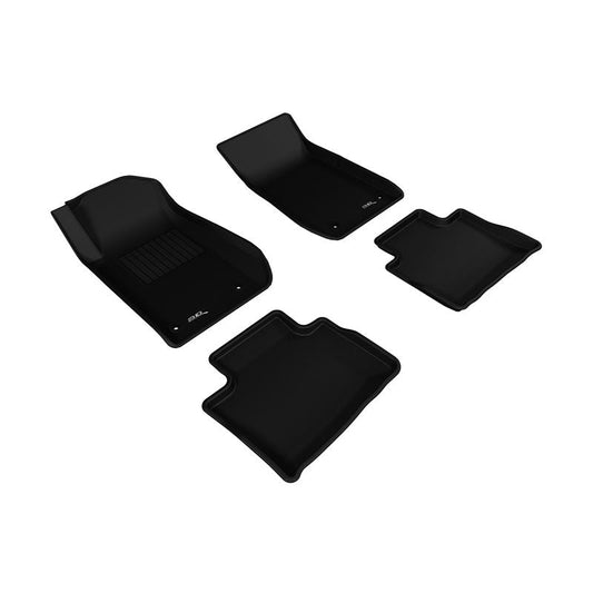 3D MAXpider KAGU 1st & 2nd Row Floormats - Black | 2014-2017 Chevrolet SS (L1CH06401509)