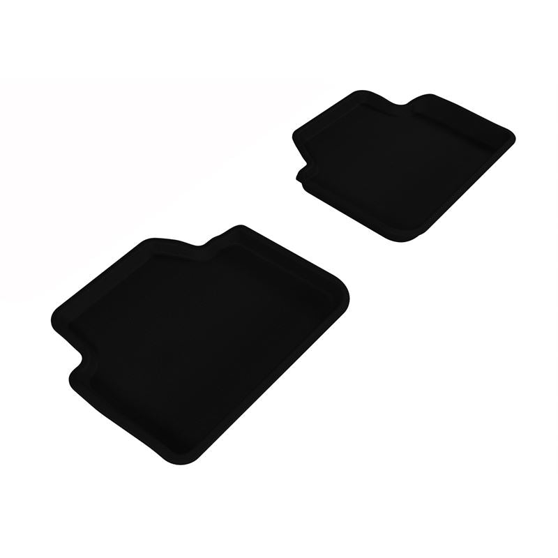 3D MAXpider KAGU 2nd Row Floormats - Black | 2006-2011 BMW 3 Series/X3 E90/E83 (L1BM00621509)