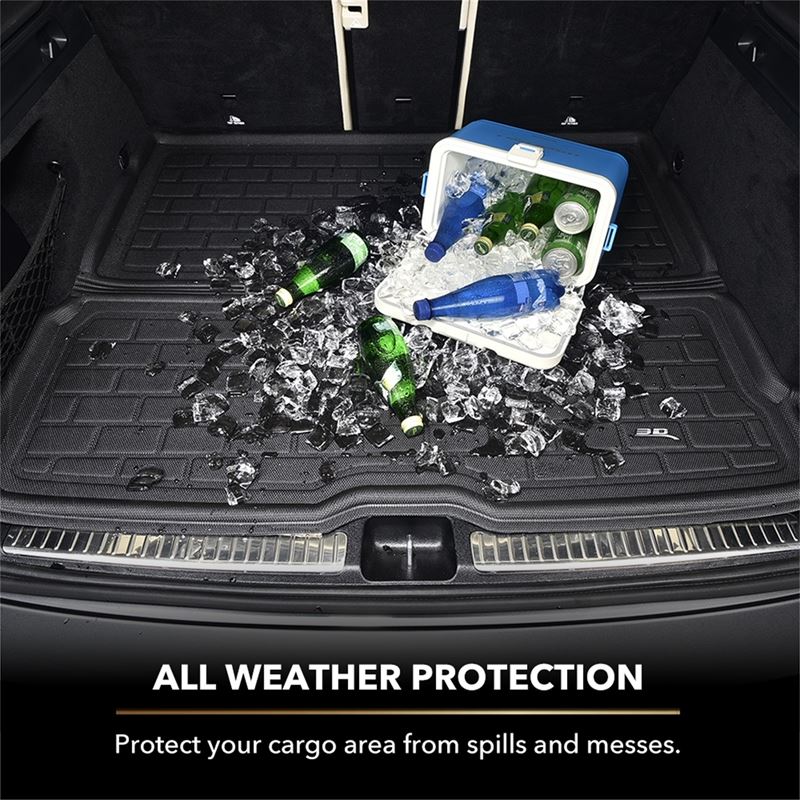 3D MAXpider KAGU Front Cargo Liner - Black | 22-23 Tesla Model X (M1TL0471309)