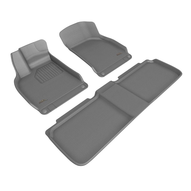 3D MAXpider KAGU Floor Mat- Gray R1 R2 | 22-23 Lucid Air (L1LU00001501)