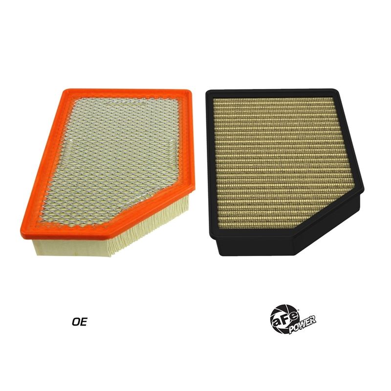 aFe Power Magnum FLOW Pro GUARD7 OE Replacement Filter for 20-23 Chevrolet Silverado 2500/3500 HD V8 6.6L (td) (73-10325)