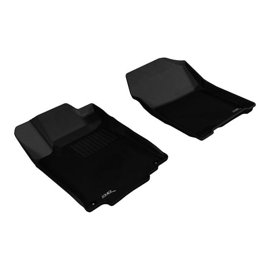 3D MAXpider KAGU 1st Row Floormat - Black | 2012-2016 Honda CR-V (L1HD04311509)