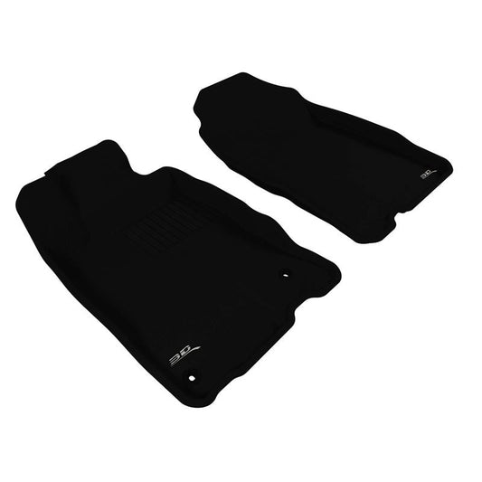 3D MAXpider KAGU 1st Row Floormat - Black | 2011-2016 Honda CR-Z (L1HD03511509)