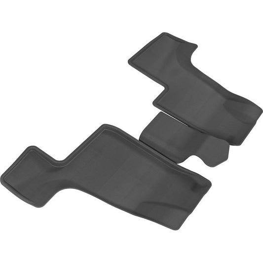 3D MAXpider KAGU 3rd Row Floormats - Black | 20132018 Mercedes-Benz GLS-Class/GL-Class X166 (L1MB03931509)